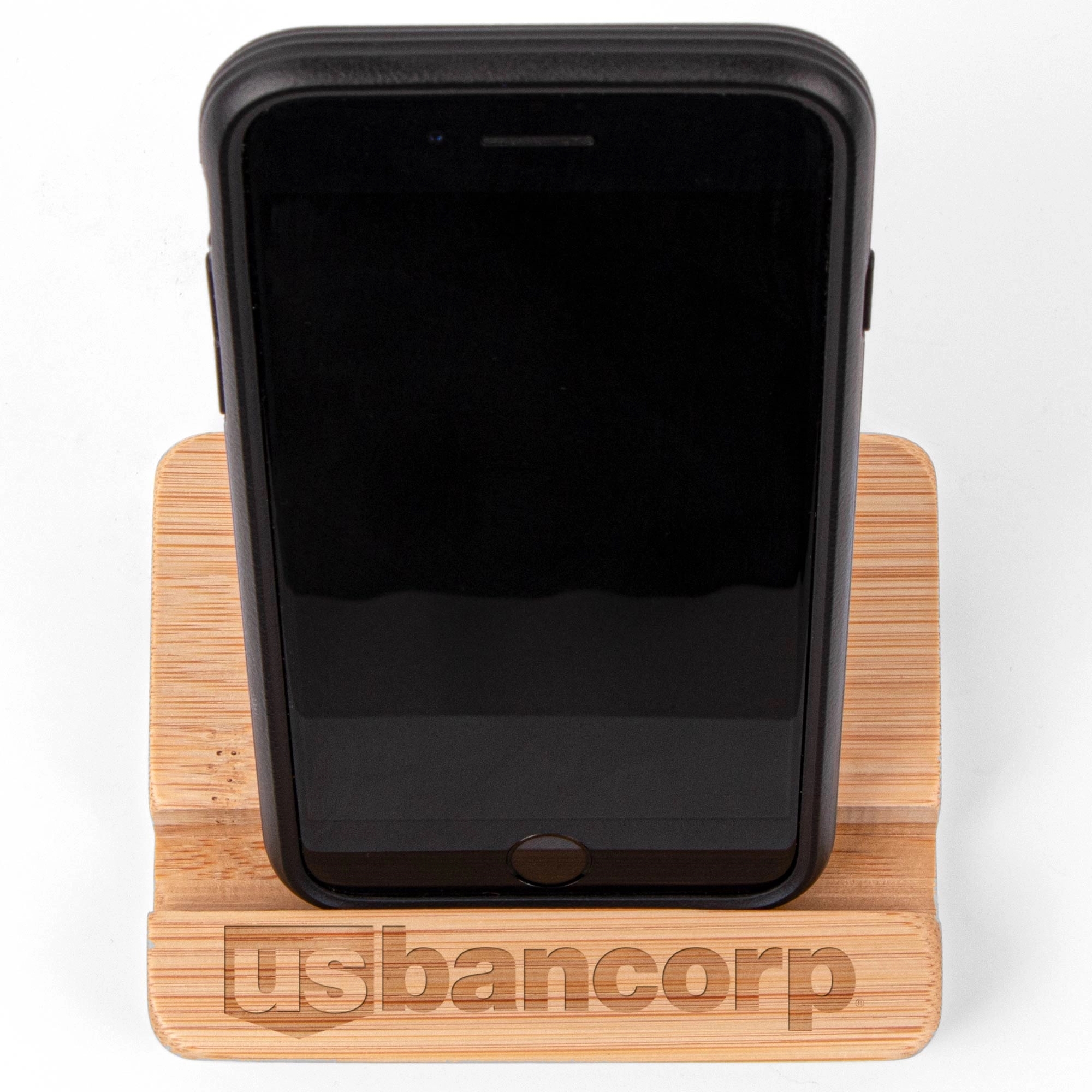 The Bamboo Dual Tablet and Mobile Device Holder 9