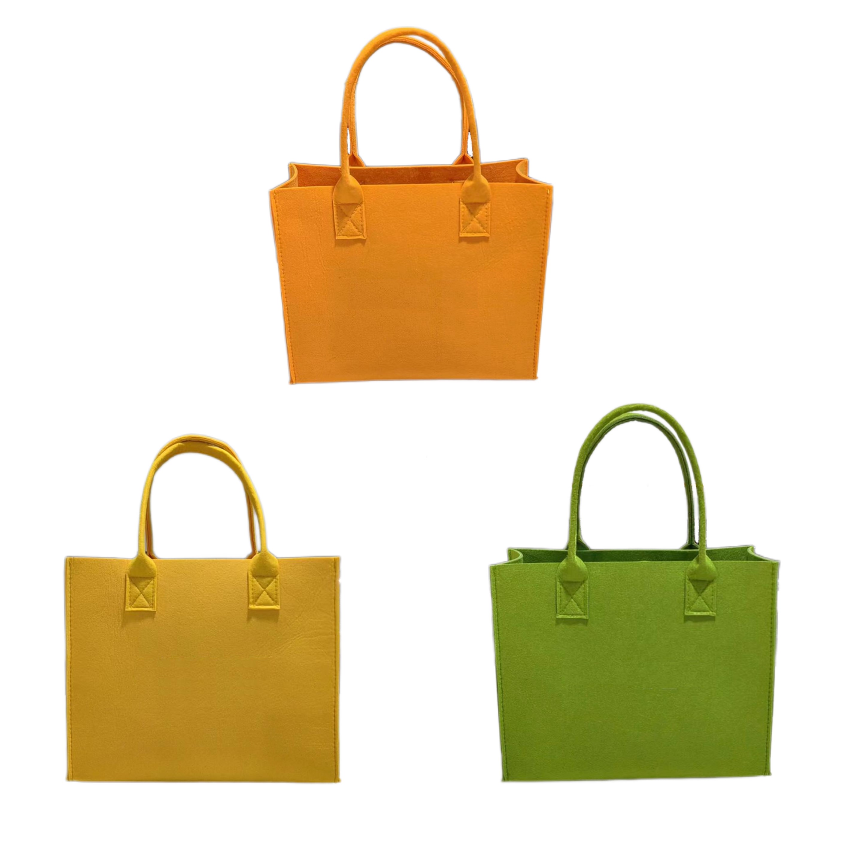 Felt Tote Bag (direct import) 3