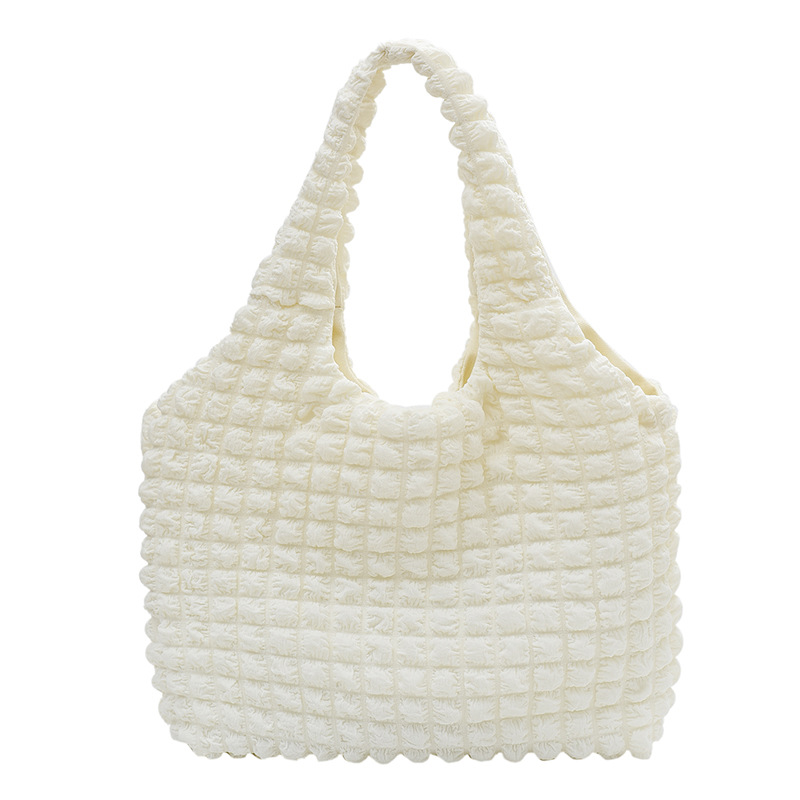 Canvas girl's cloud puff shoulder bag 4
