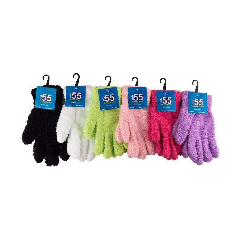 Women's Thermal Gloves - 6 Colors Soft Polyester 1