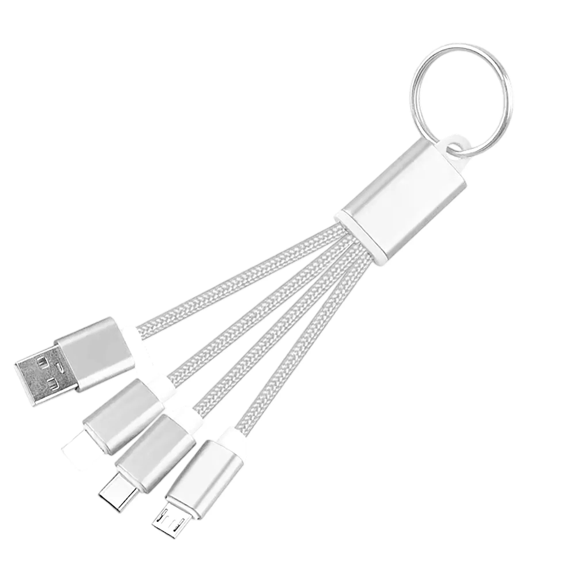 3 in 1 Charging Cables Keyring 9