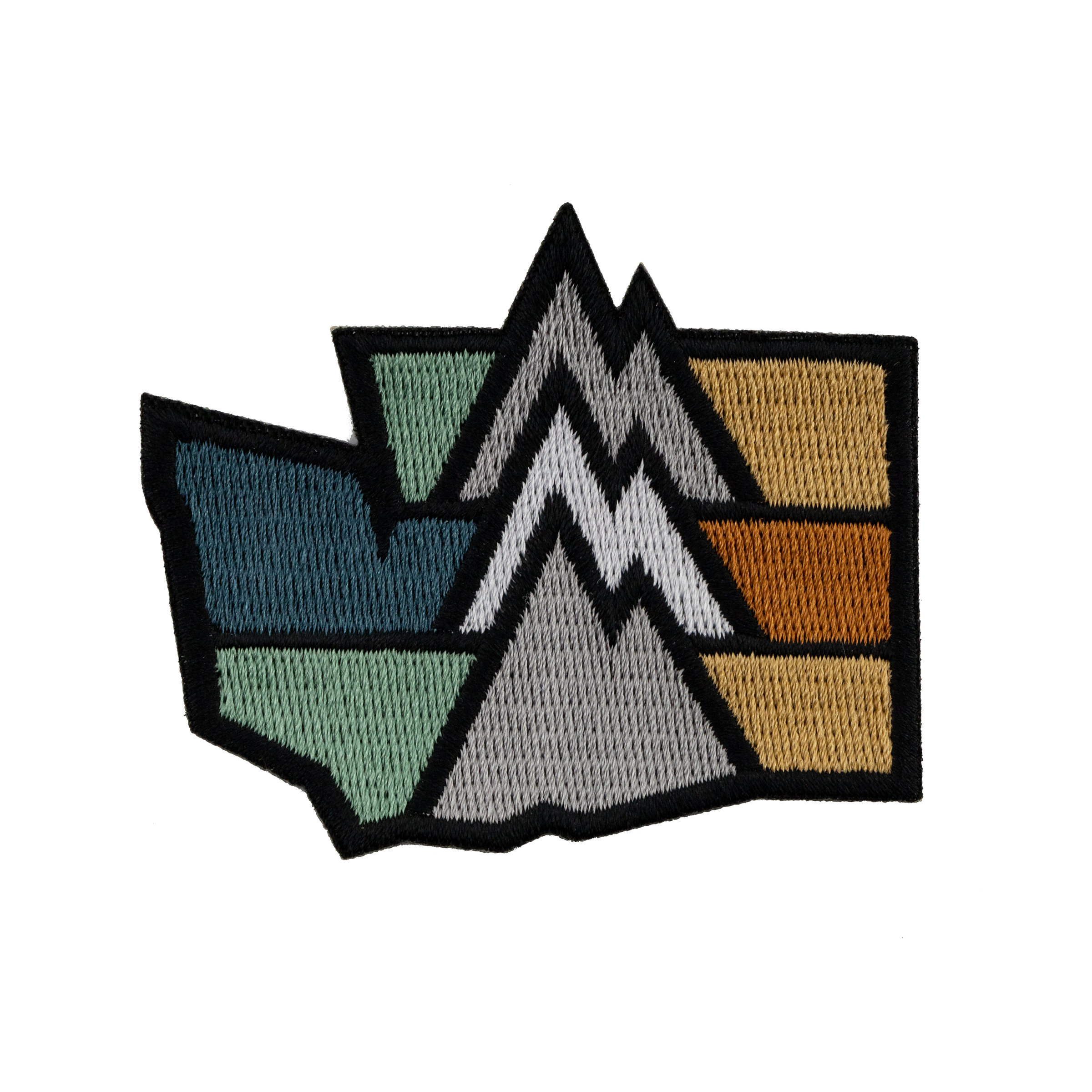 Custom Recycled Embroidered Patches (3.5") 3