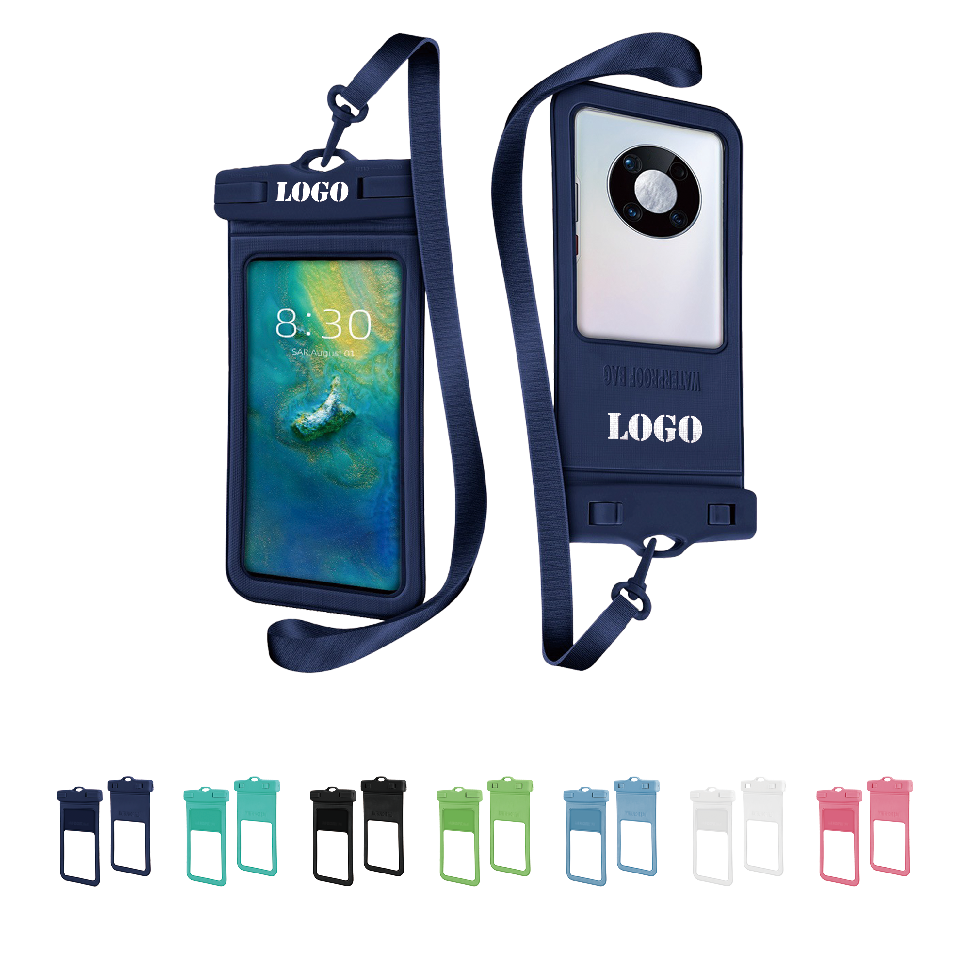 Transparent Neck Hanging Waterproof Mobile Phone Pouch 2