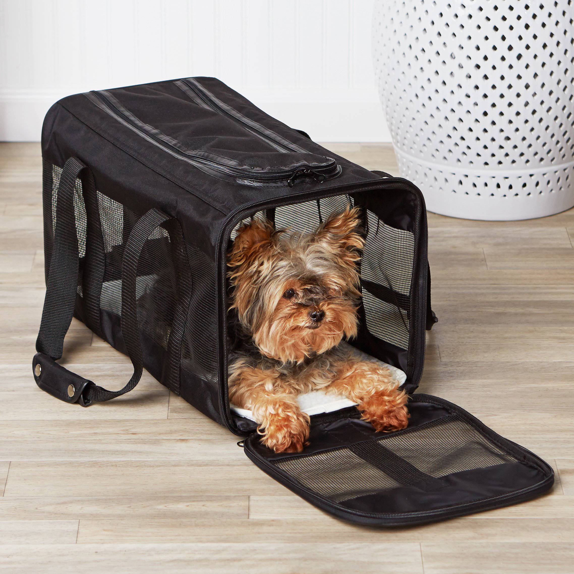 Single Shoulder Folding Handheld Breathable Pet Backpack 3
