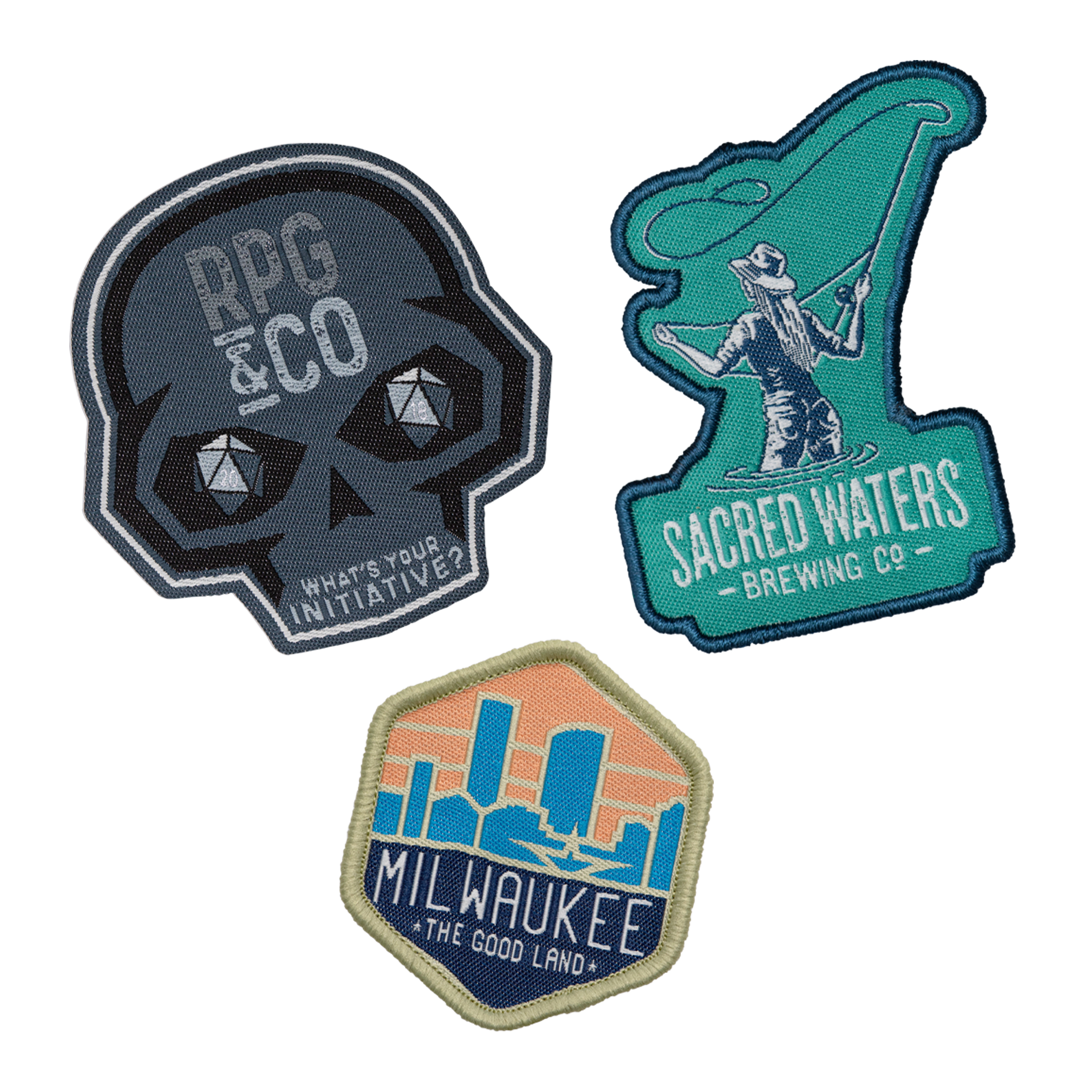 Custom Woven Patches (3") 11