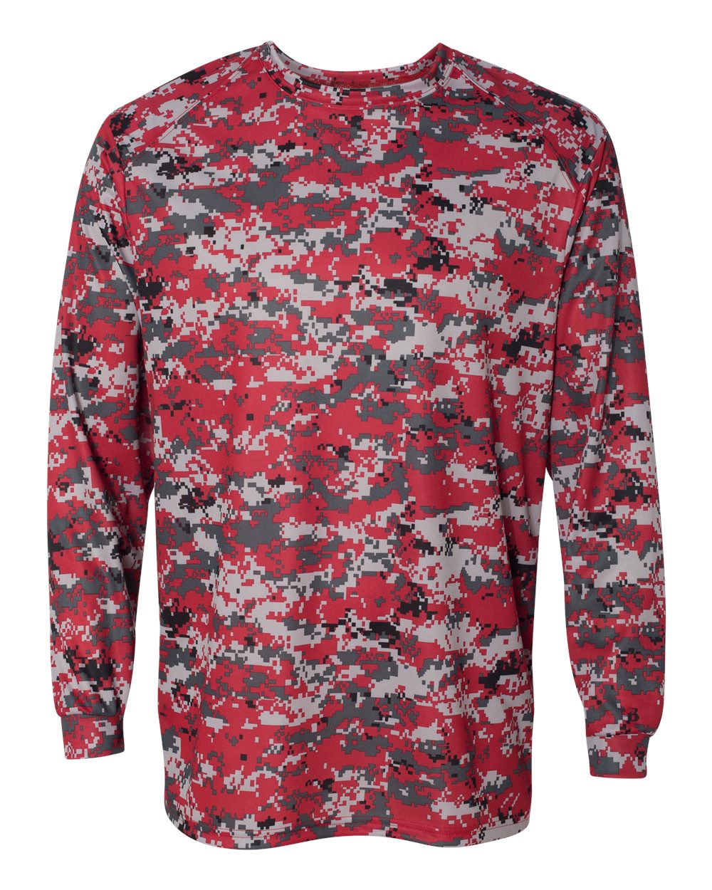 Men's Digital Camo Long Sleeve T-Shirt - 4184 25