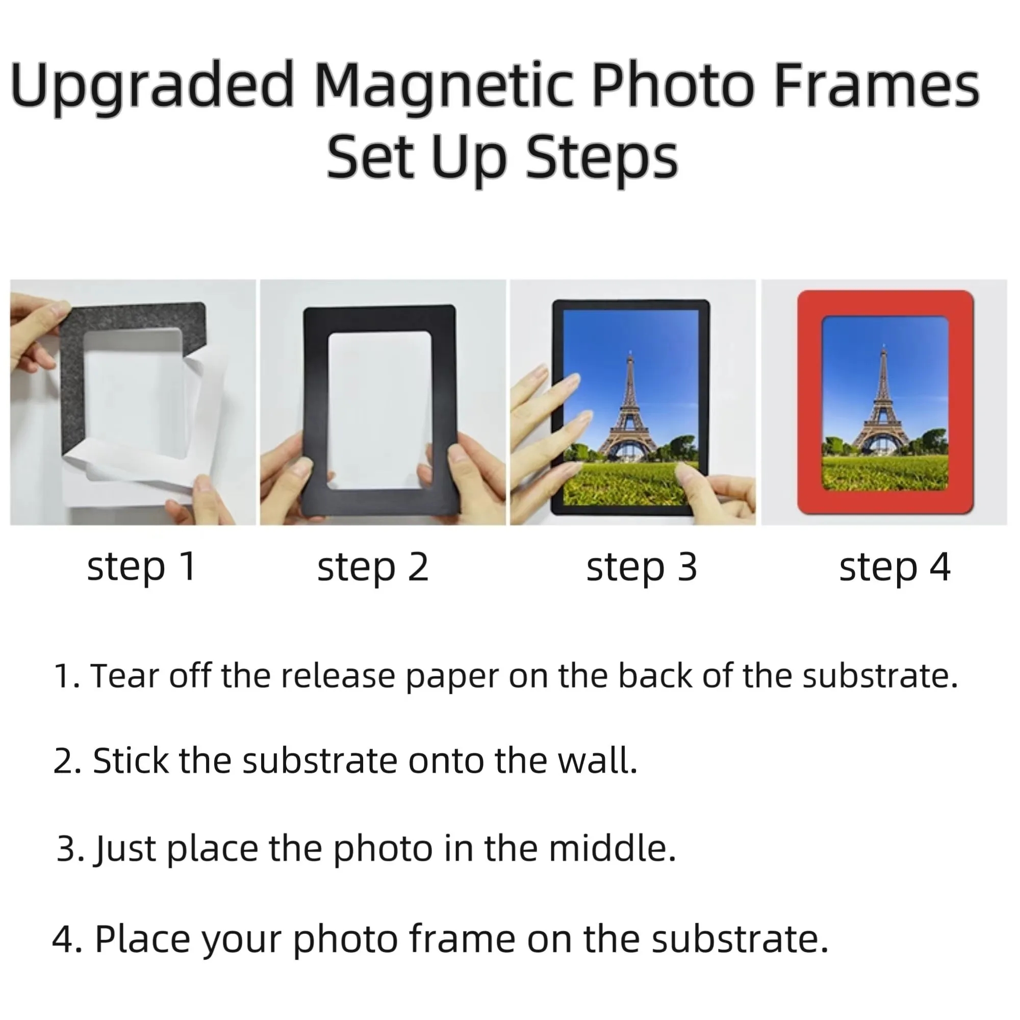 Upgraded PVC Magnetic Photo Frames 7