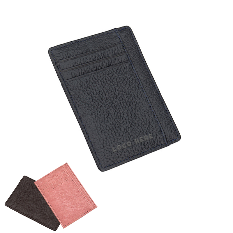 Front Pocket Minimalist Leather Slim Wallet 6