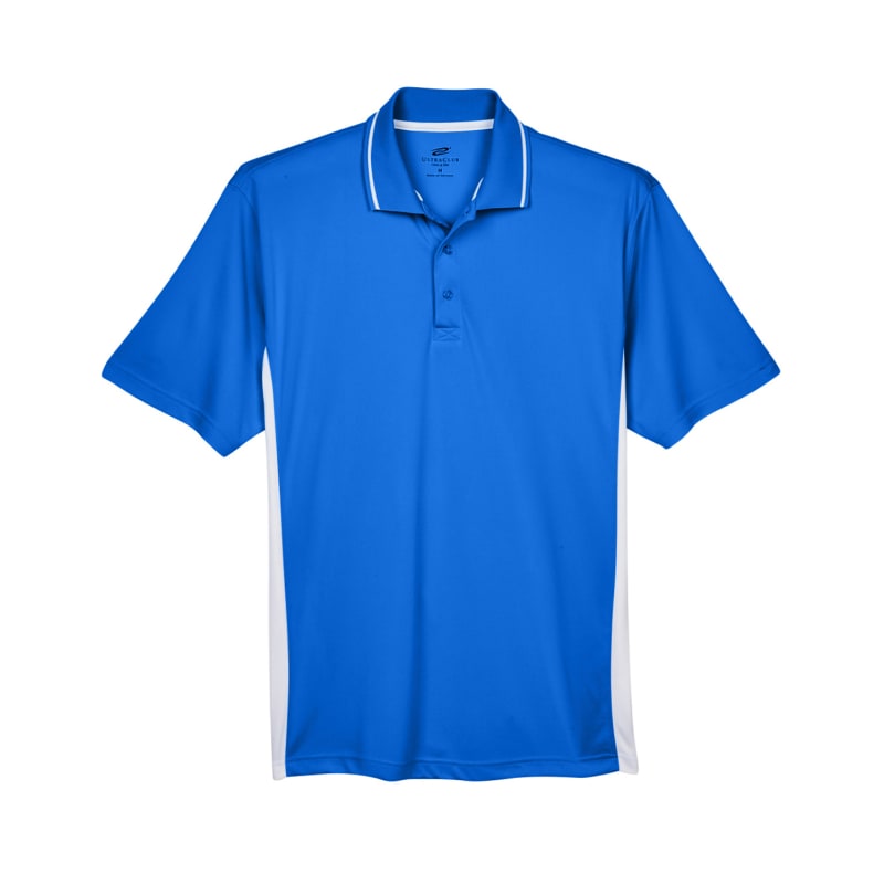 UltraClub Mens Cool & Dry Sport Two-Tone Polo 11