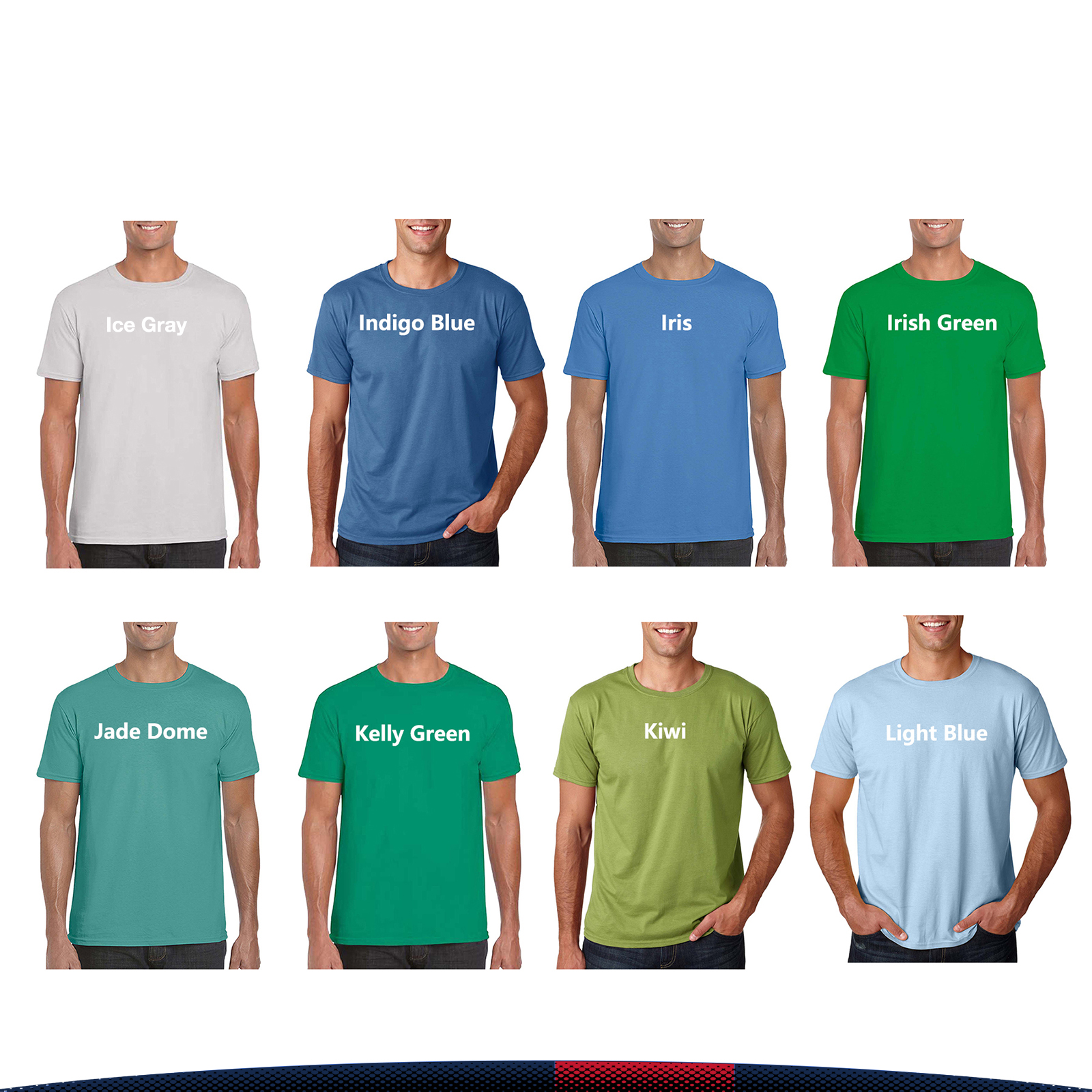 Gildan® 4.5 oz 100% Cotton Tees 5