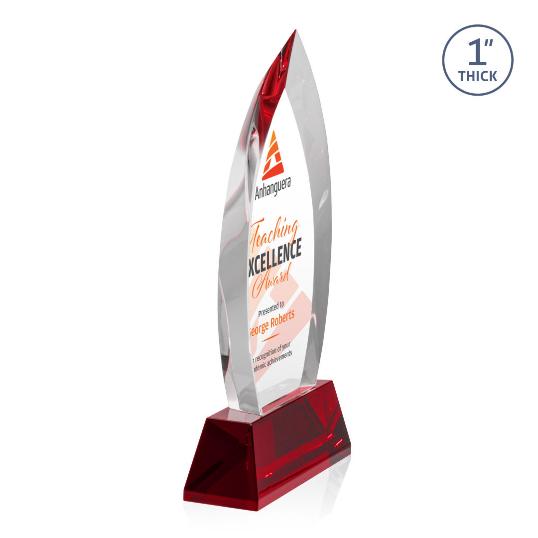 Marinello VividPrint™ Award on Base - Red 12