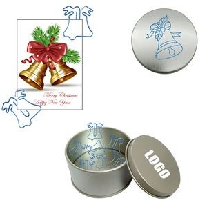 Santa Claus Shaped Paper Clips with Tin Box 3