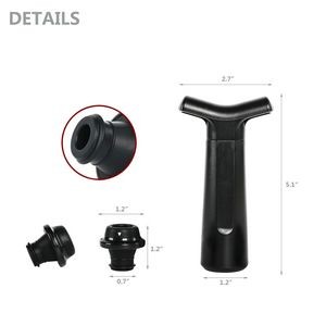 Premium Date Recording Vacuum Pump Wine Bottle Stopper 9
