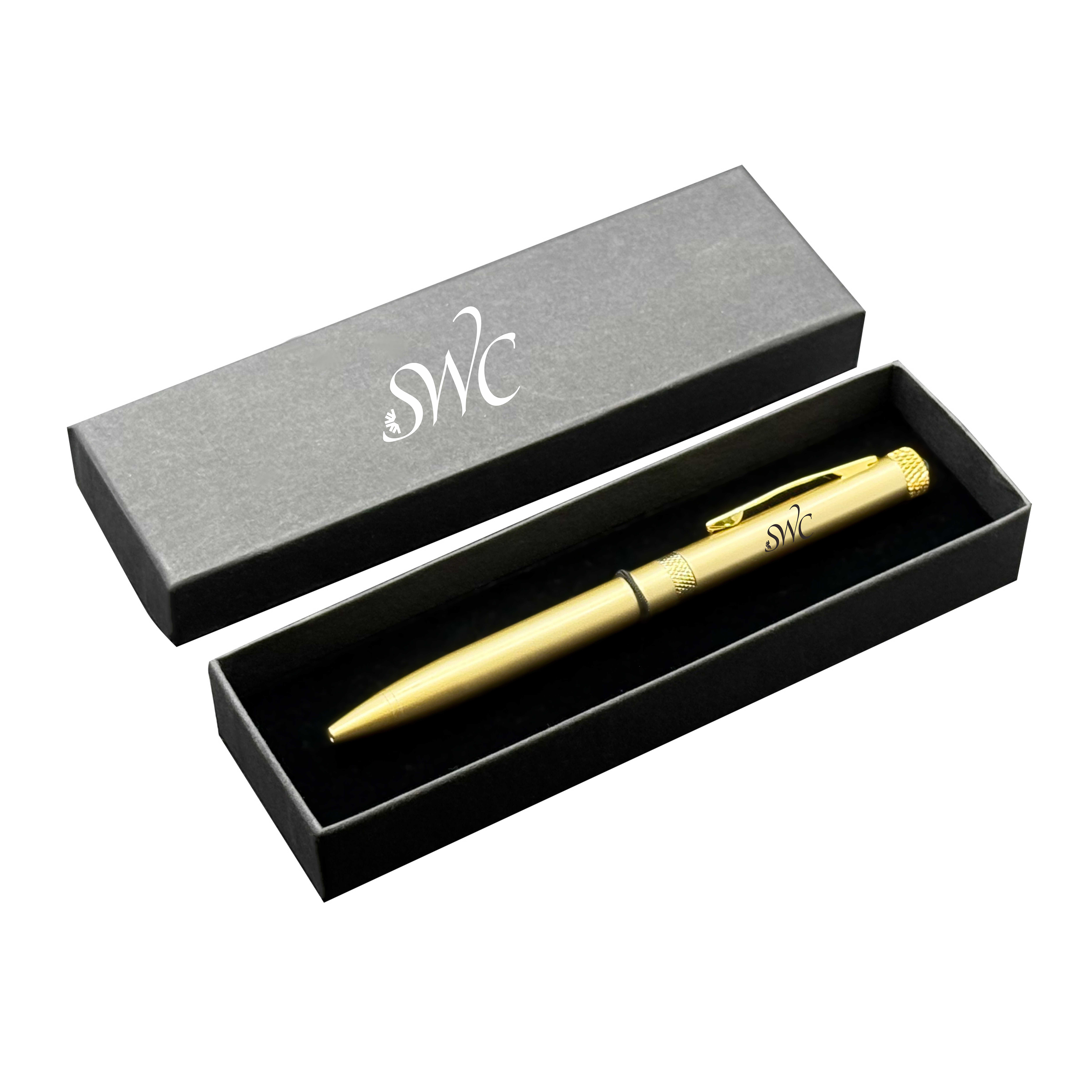 Single Pen Set Cardboard Box with Diamond-I Pens 6