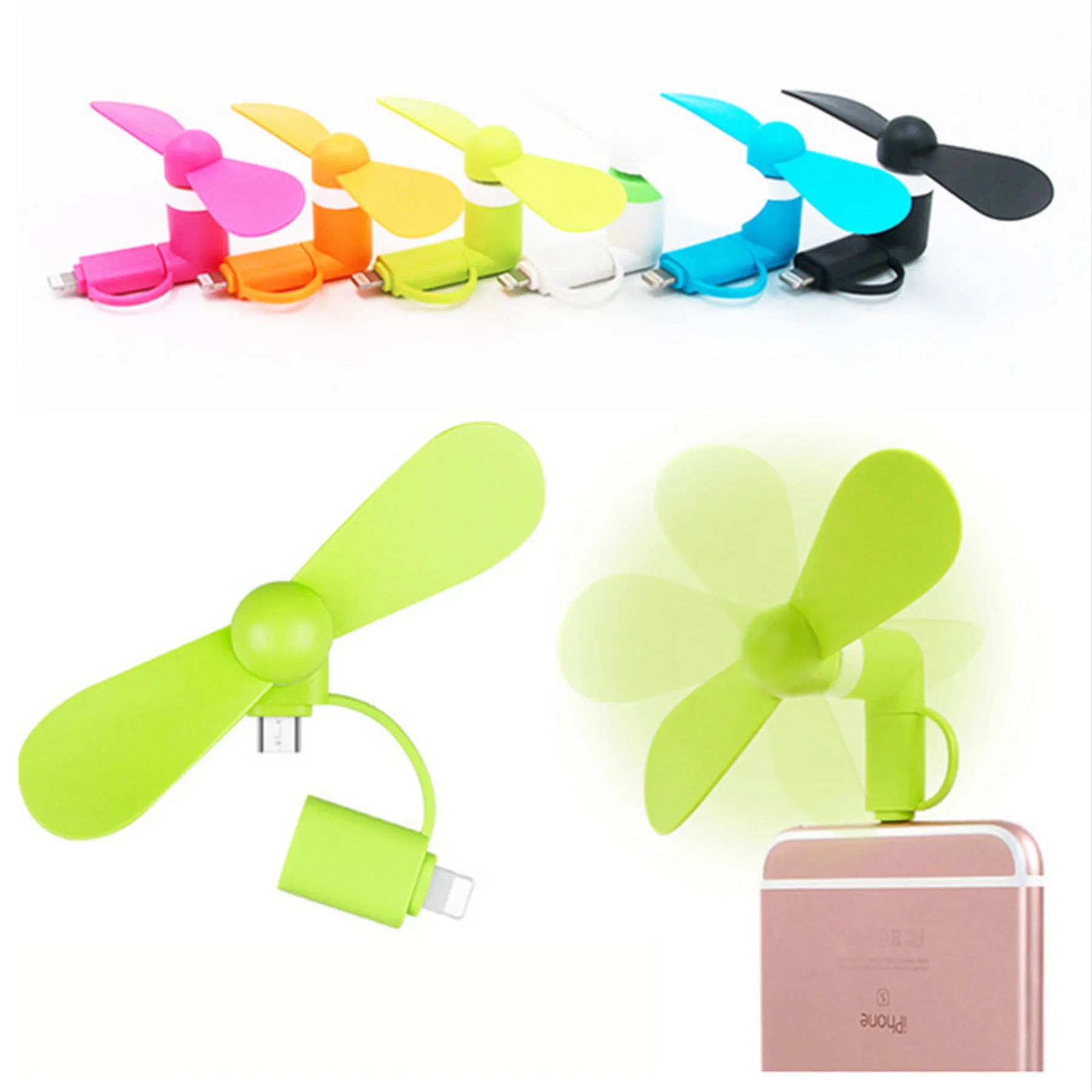 Portable USB Cellphone Fan 1