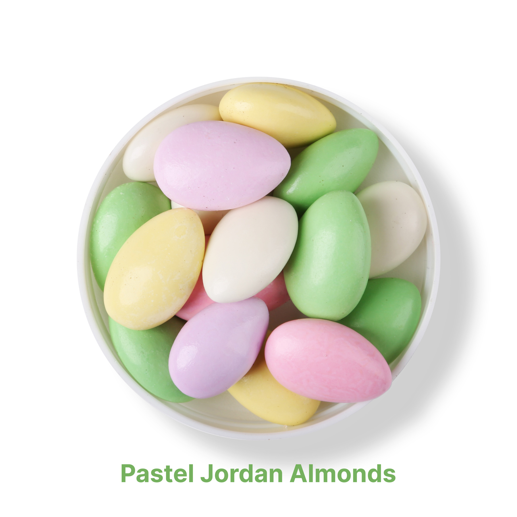 Pastel Jordan Almonds: Large Jar 2