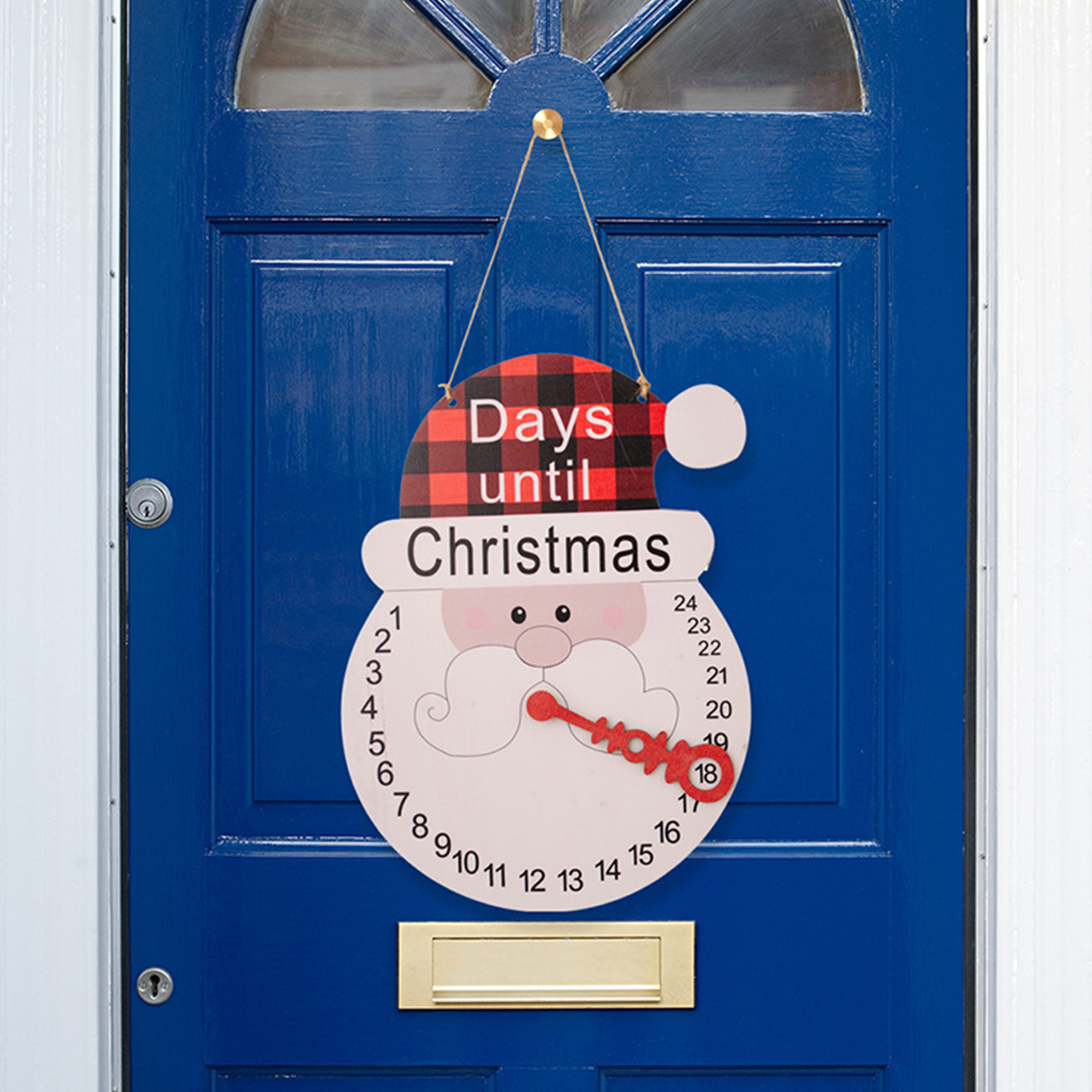 Christmas Wooden Ornament Creative Calendar 2