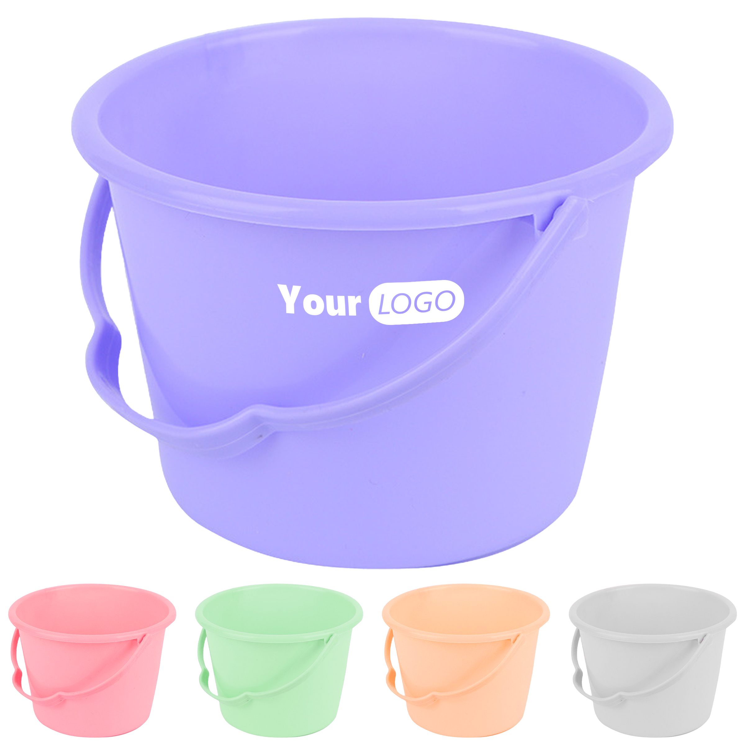 Polypropylene Colorful Beach Tool Bucket 1