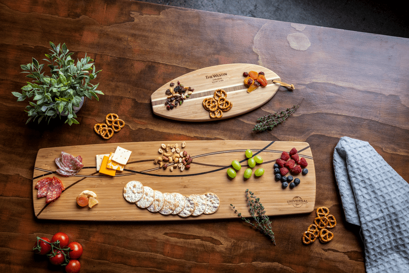 Lil' Surfer Bamboo Cutting Board 46