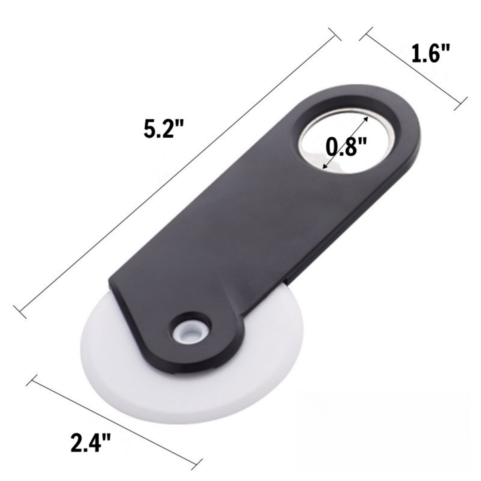 Plastic Pizza Cutter Bottle Opener 3