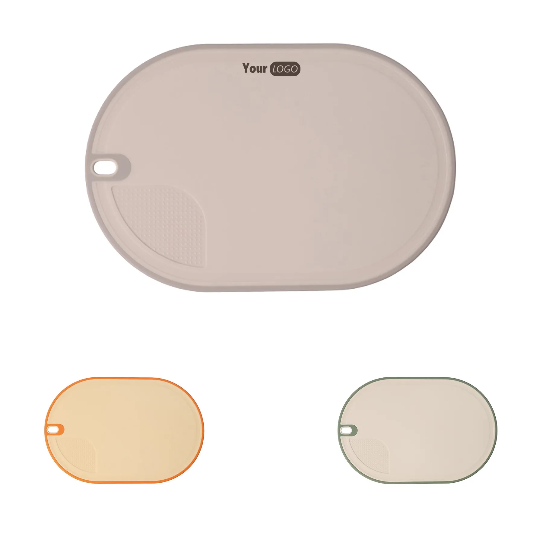 Plastic Household Vegetable Cutting Double-Sided Board 2