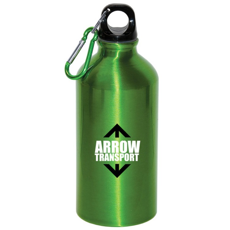 500 Ml (17 Fl. Oz.) Aluminum Water Bottle With Carabiner 9
