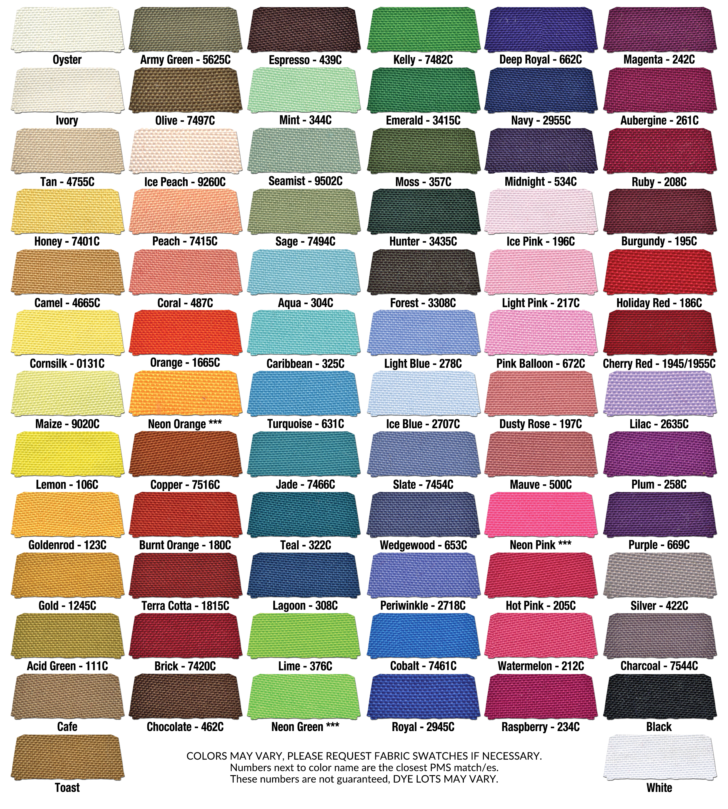 Non-Printed 17' Flat Table Wrap 92