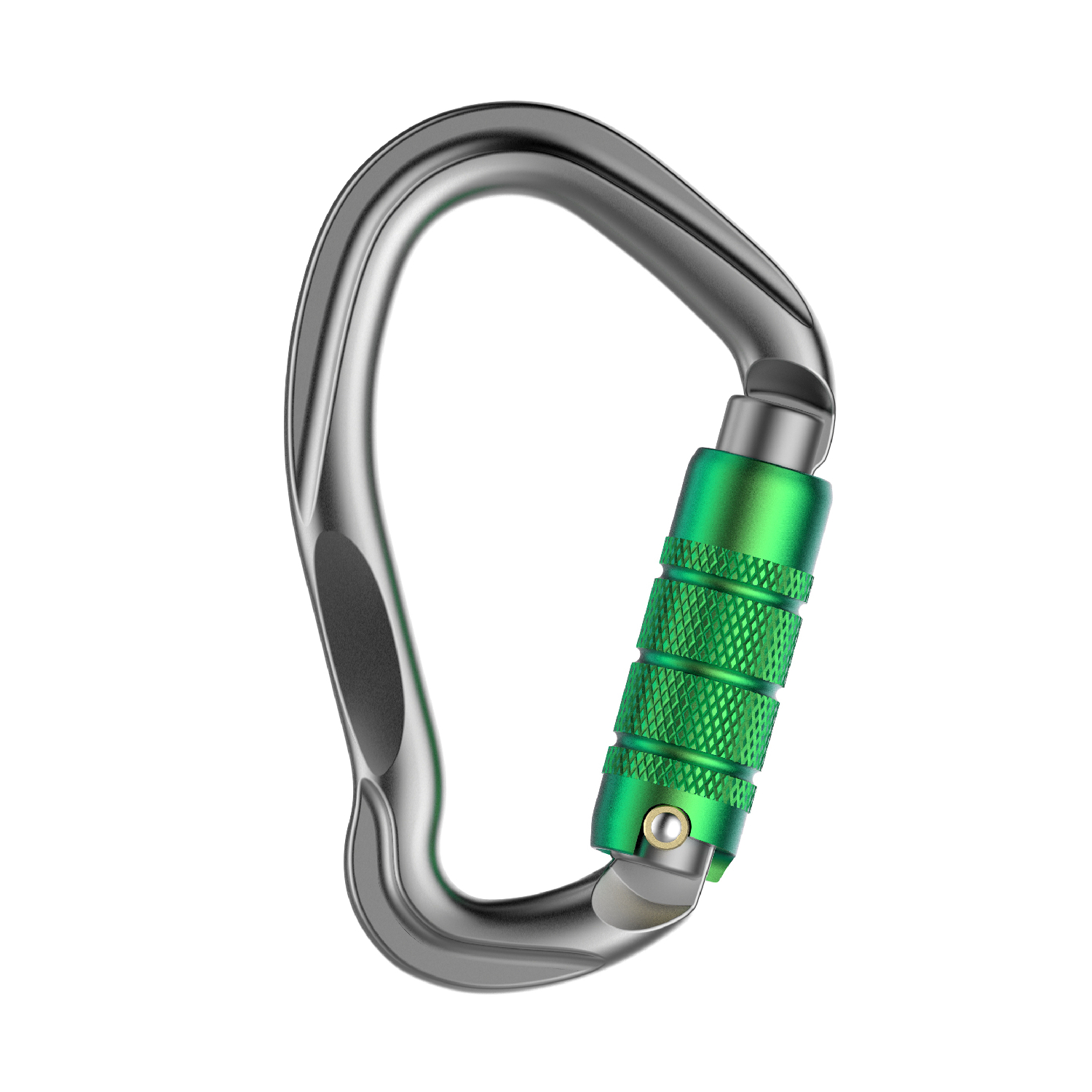 B Ring Triple Gate Aluminum Carabiner 2