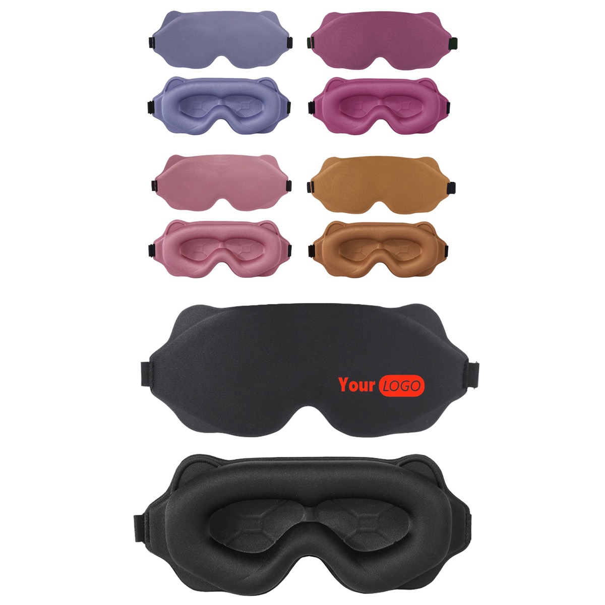 3D Soft Breathable Light-Blocking Eye Mask 3