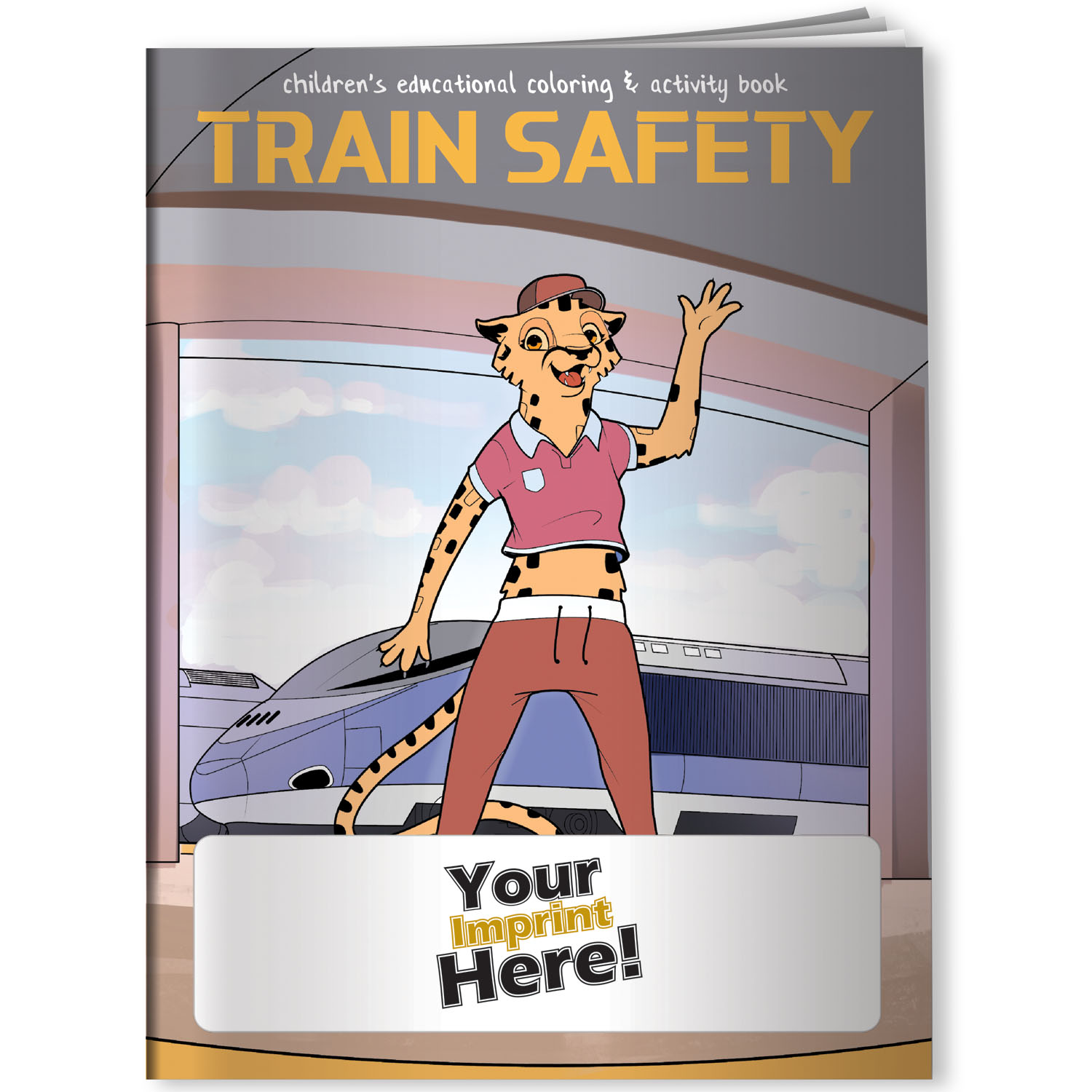 Coloring Book - Train Safety 2