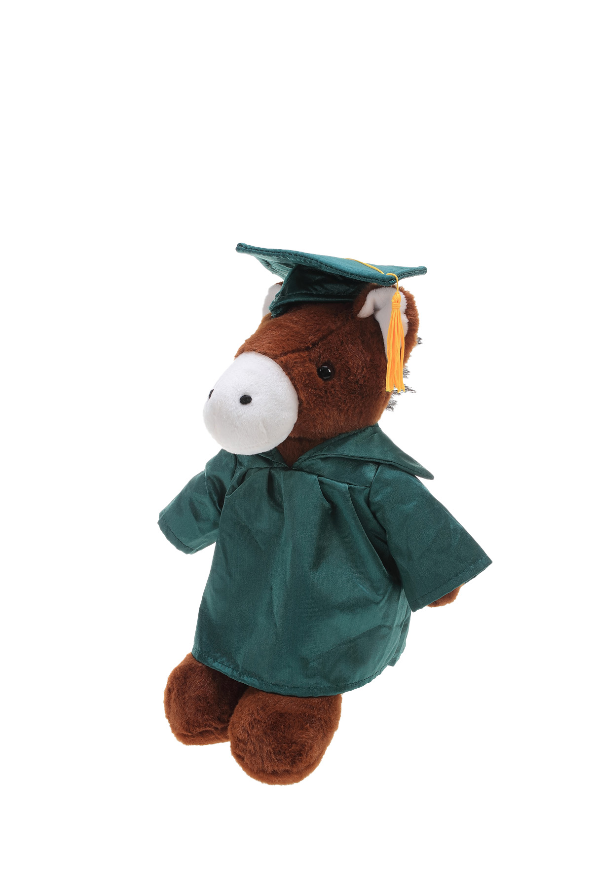 Soft Plush Horse in Graduation Cap & Gown Stuffed Animal 5