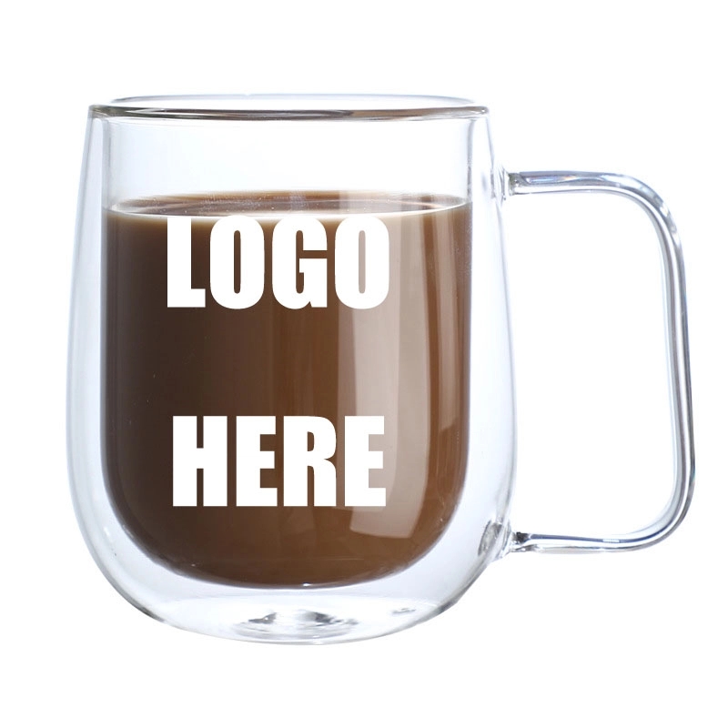 Custom 8.5 OZ Double Wall Insulated Glasses Espresso Cups 5