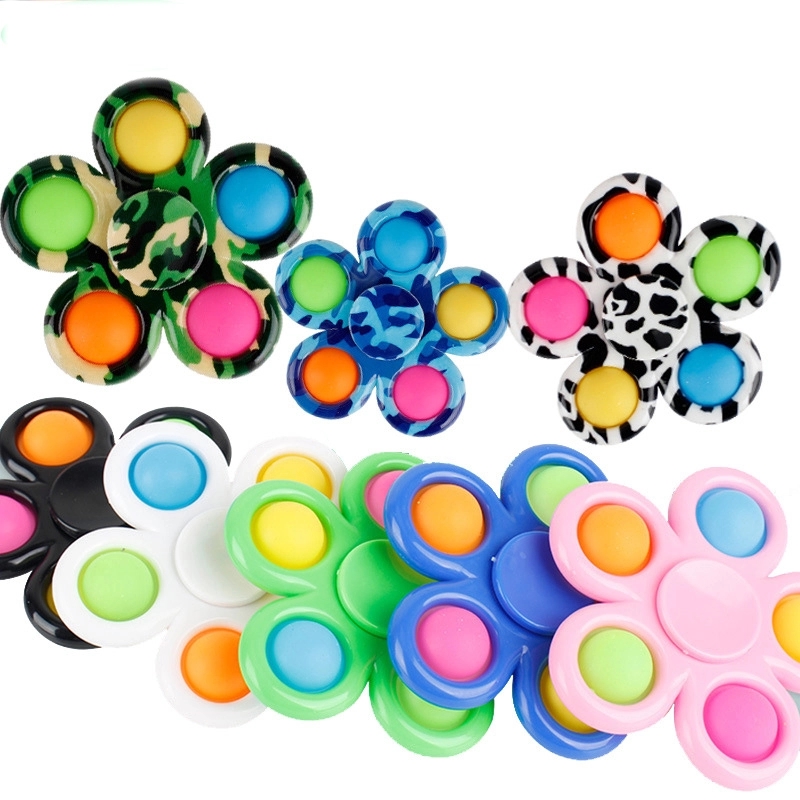 Push Pop Bubble Sensory Fidget Spinner Toy 3