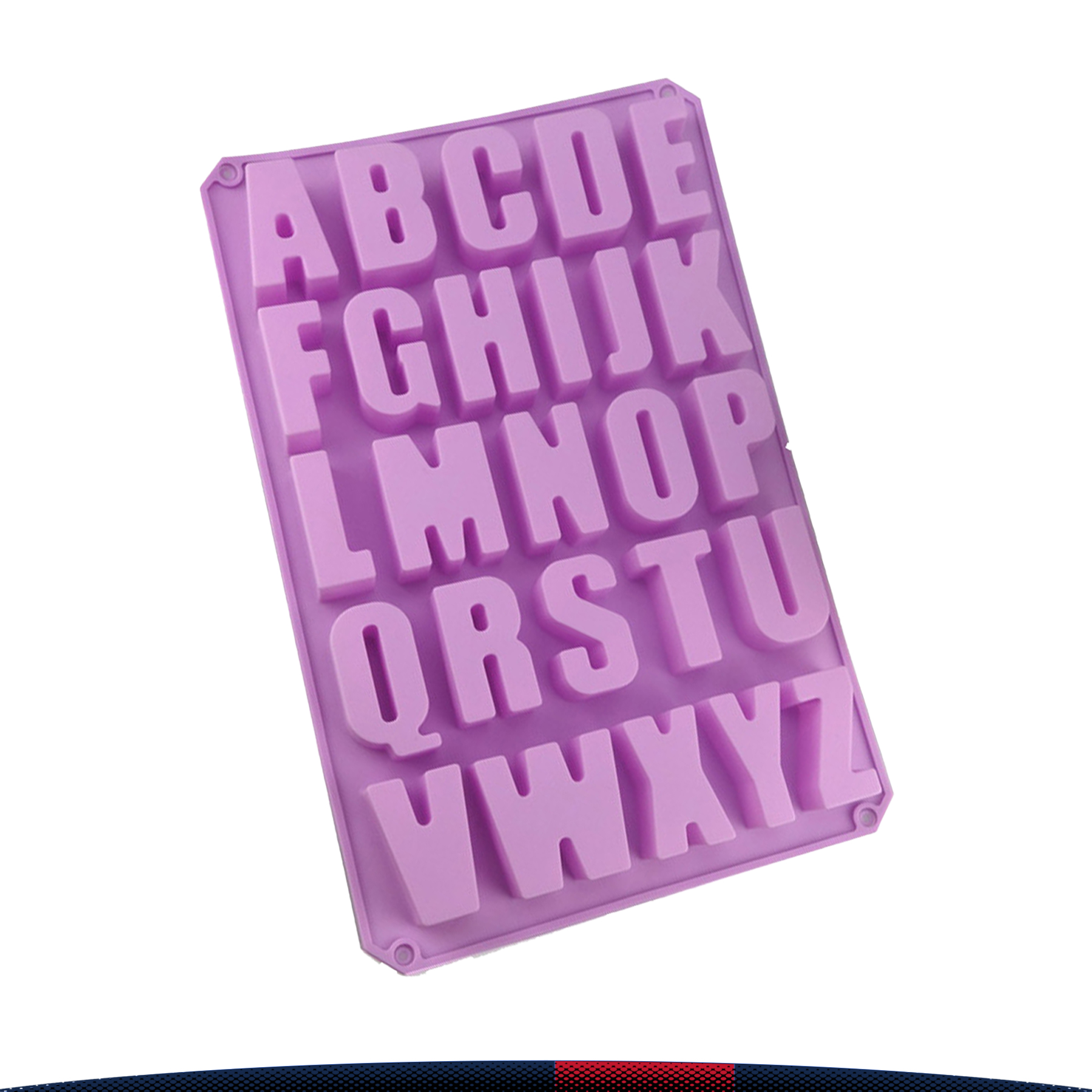Silicone Capital Letters Ice Tray 7