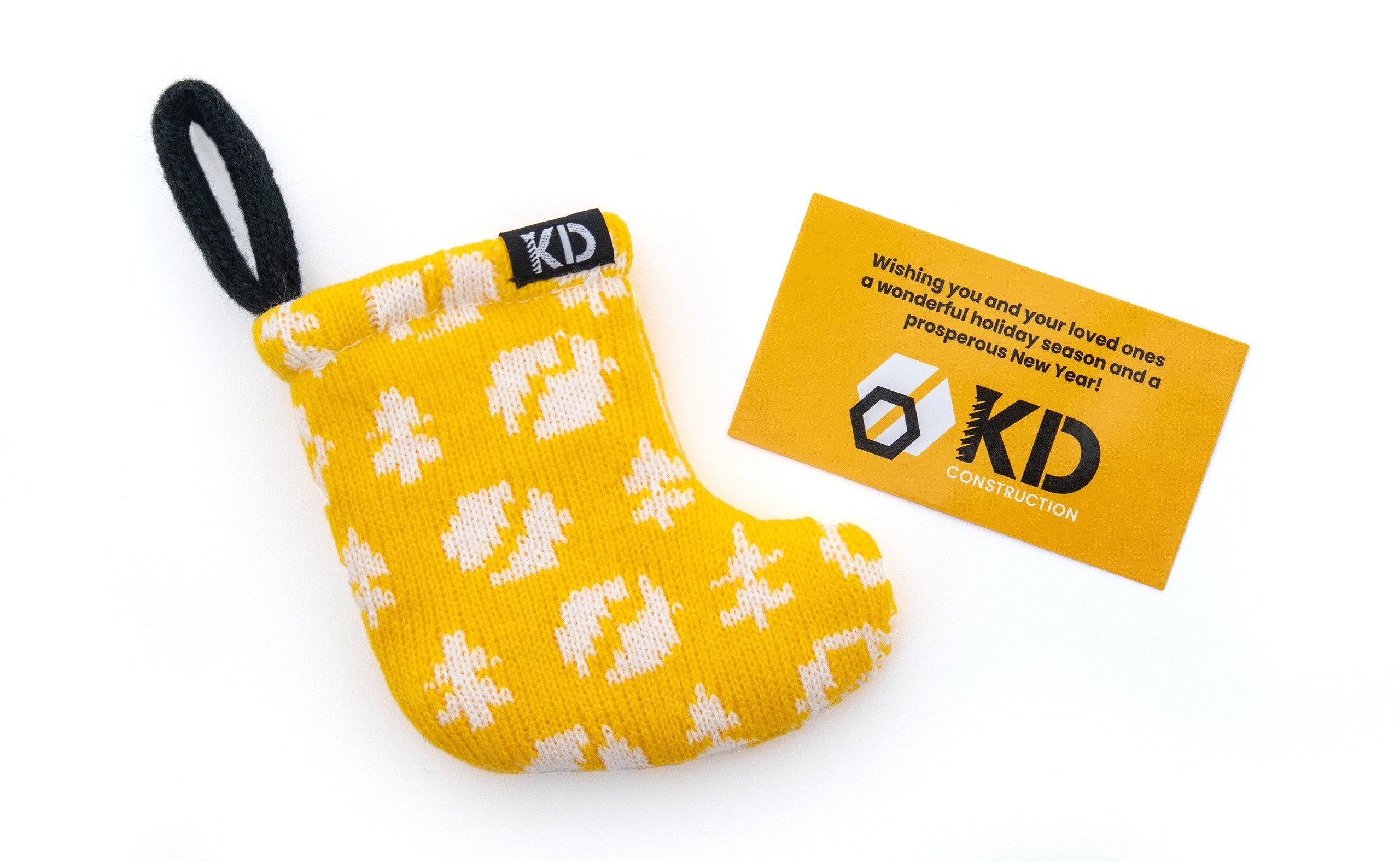 Mini Knit Holiday Stocking