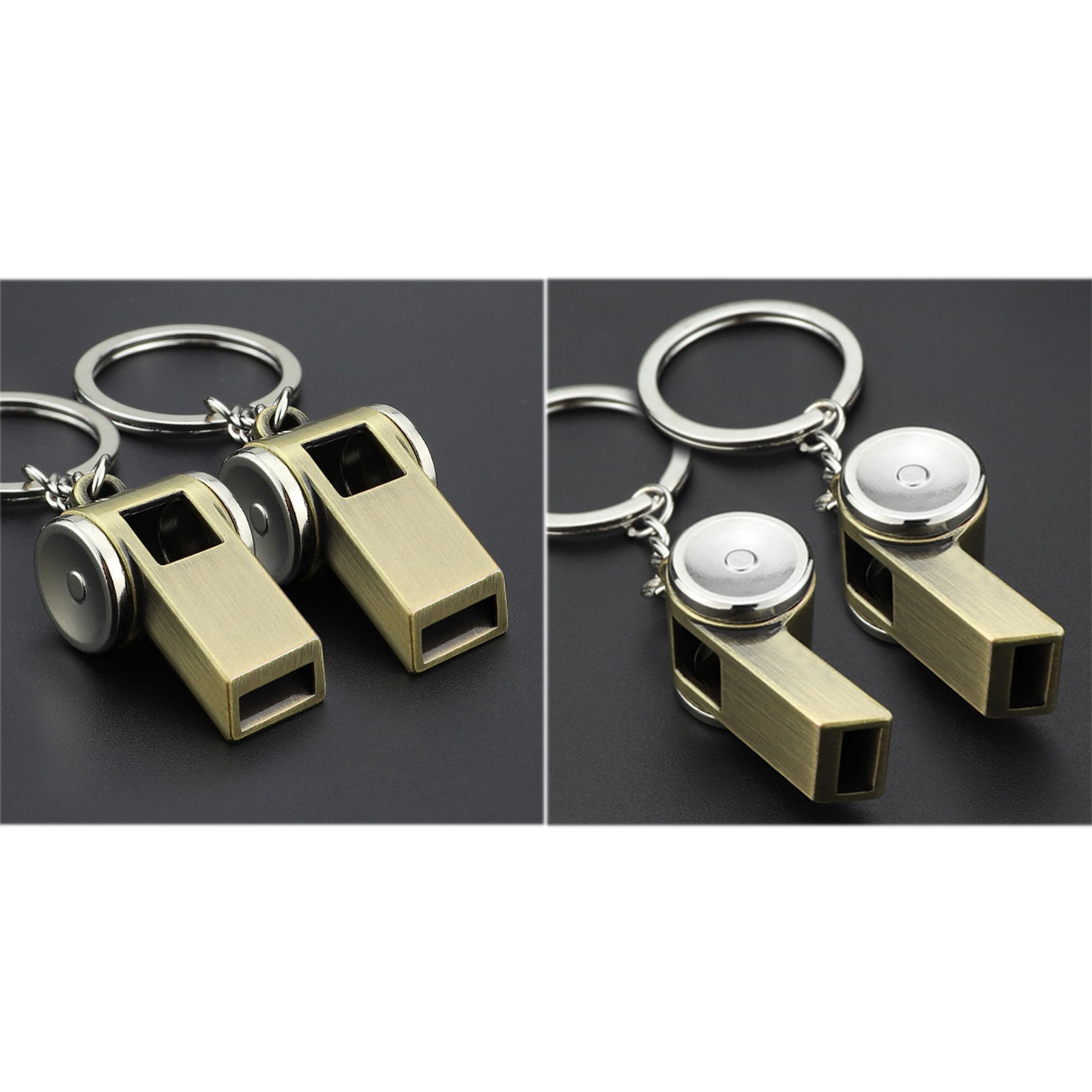 Emergency Whistle With Keychain Safety Survival 3
