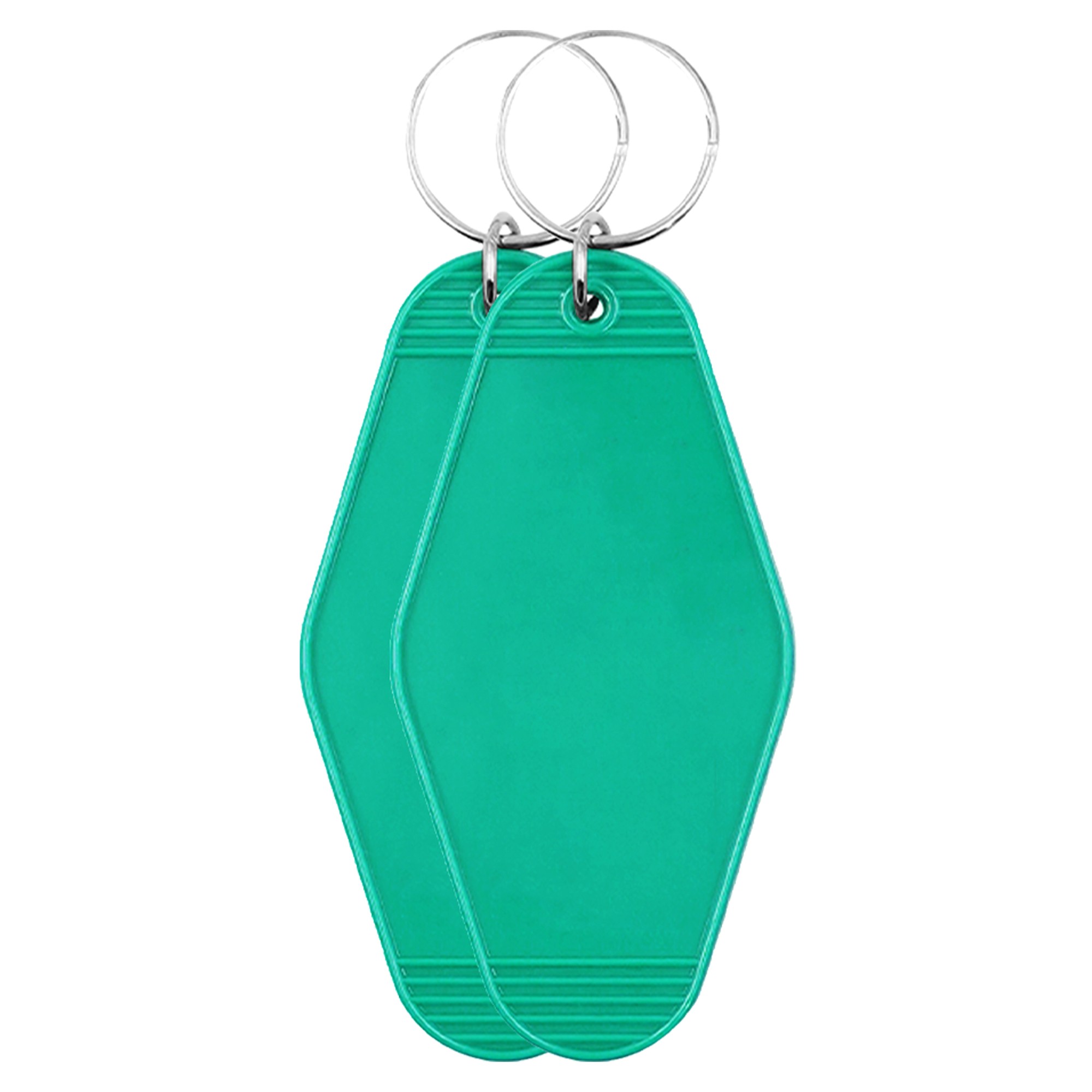 ABS Diamond Tag Hotel Keychain 3
