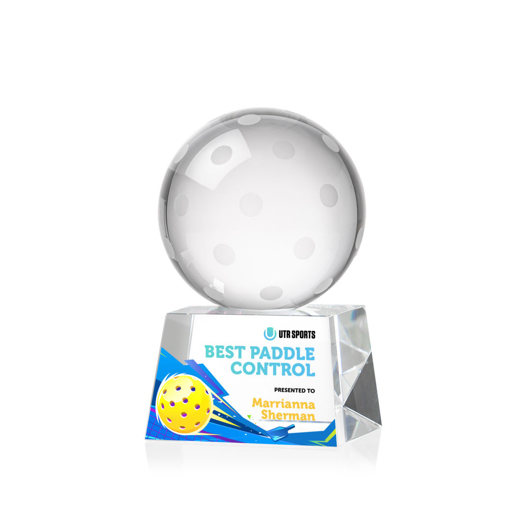 Pickleball VividPrint™ Award on Robson Base 6