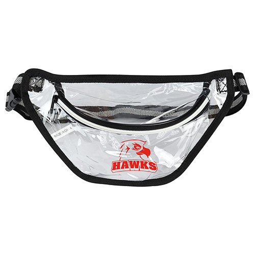 Diamond Clear TPU Belt Bag 22