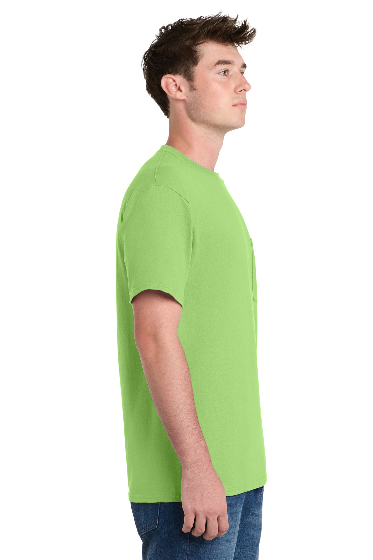 Port & Co Tall Essential Pocket Tee. PC61PT 44