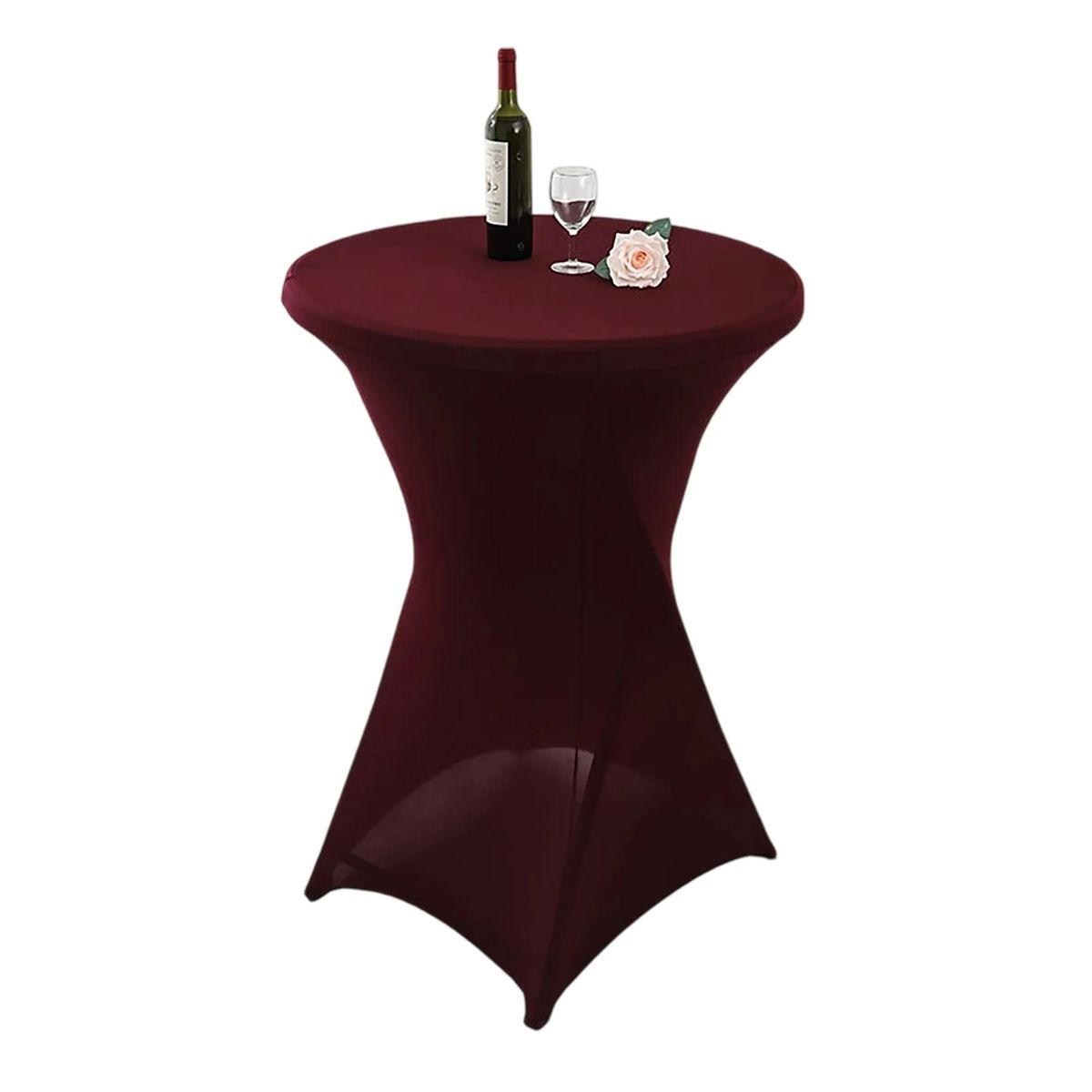 Customizable Stretch Table Cover for Trade Shows 16