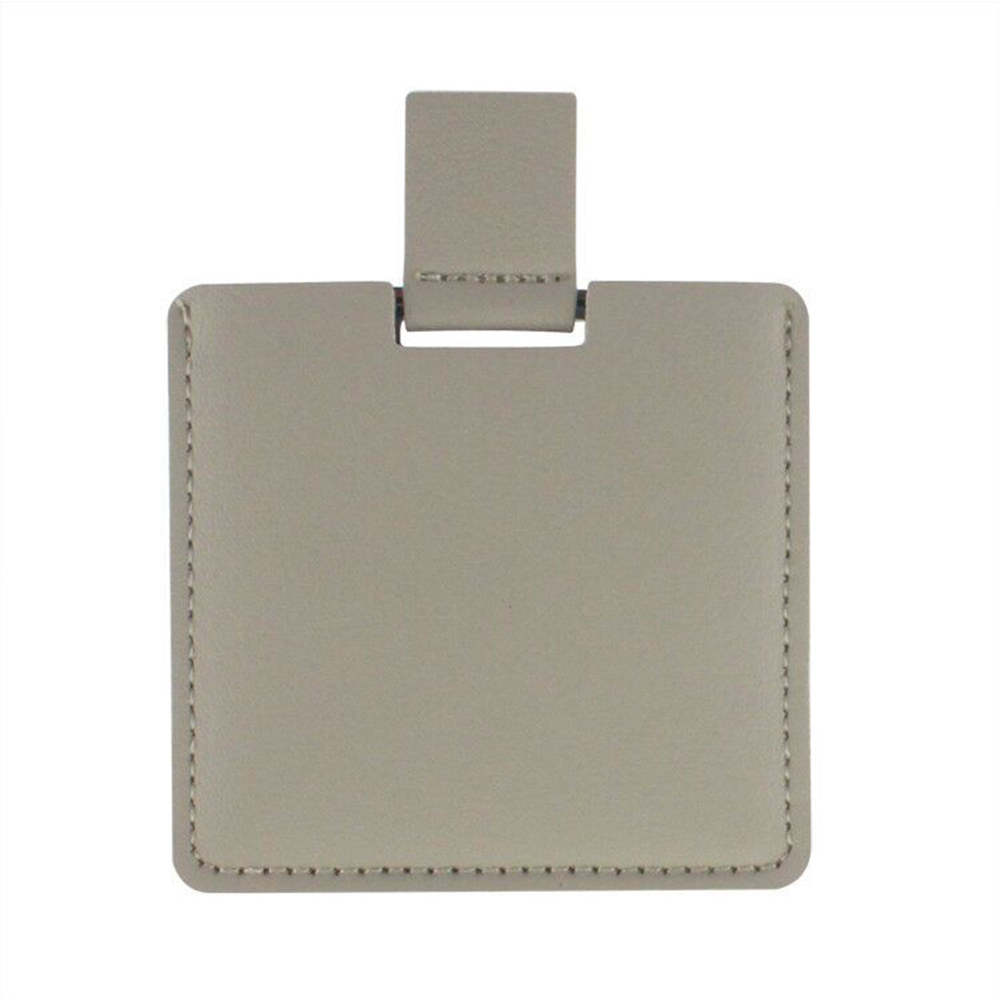 Portable stainless steel square makeup mirror 13