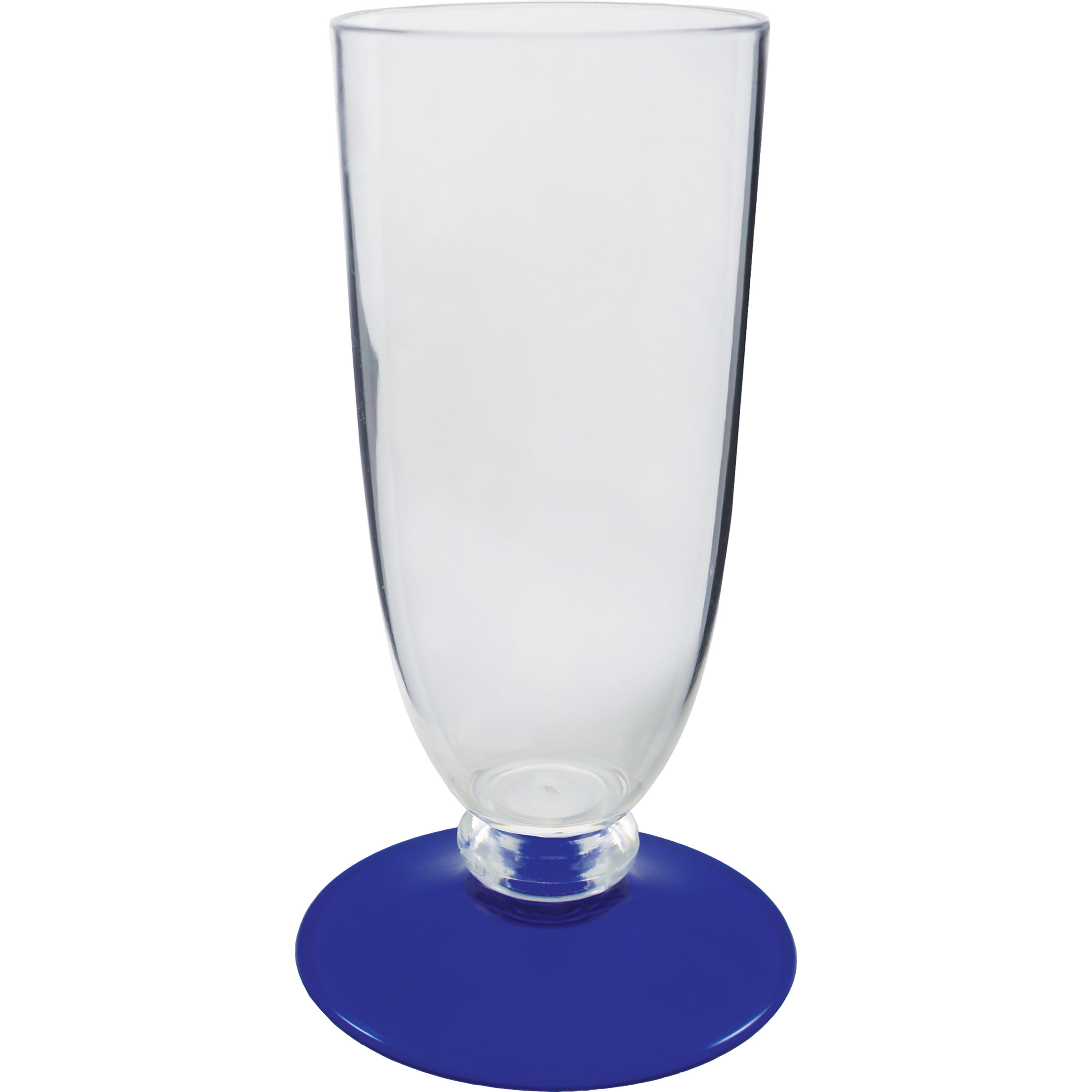 7oz Short Stem Plastic Champagne Flute with Your Choice of Base Color 15