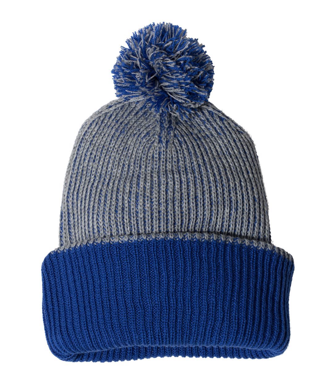 12" Speckled Pom-Pom Cuffed Beanie - SP70 10
