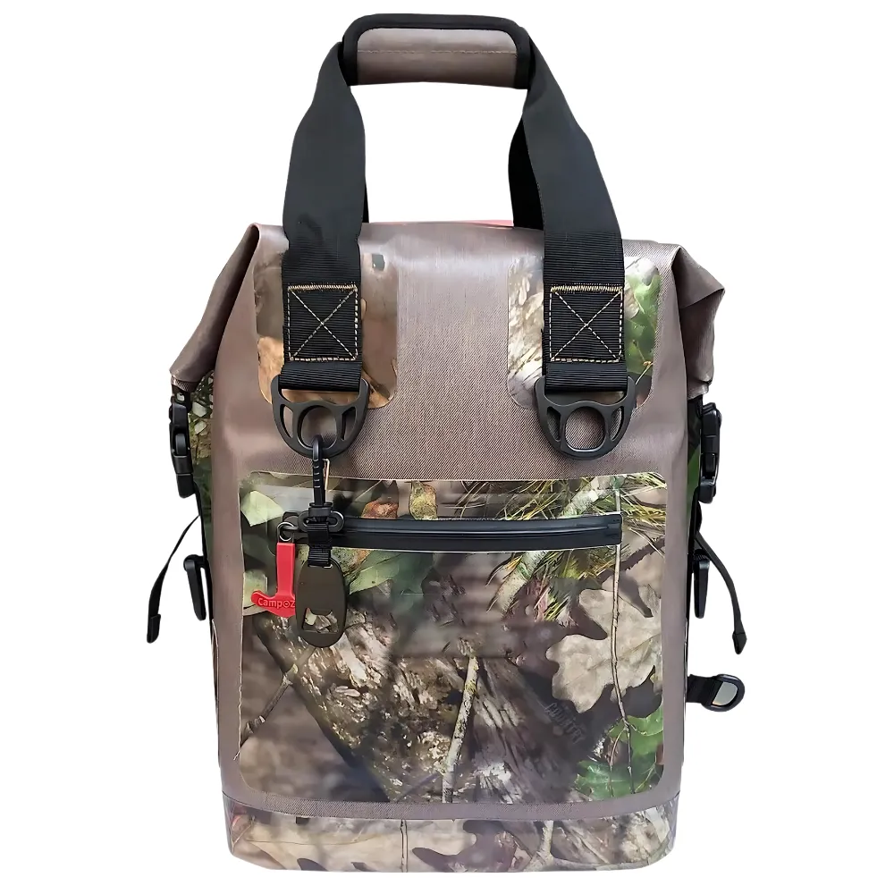 Roll Top Cooler Bag with Backpack Straps 4