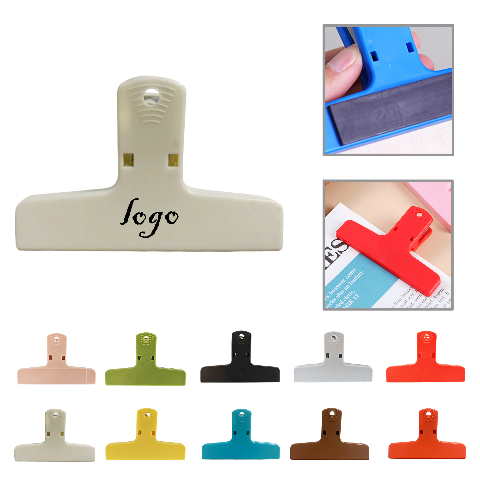 MOQ50 Magnetic Plastic Clip Set 3