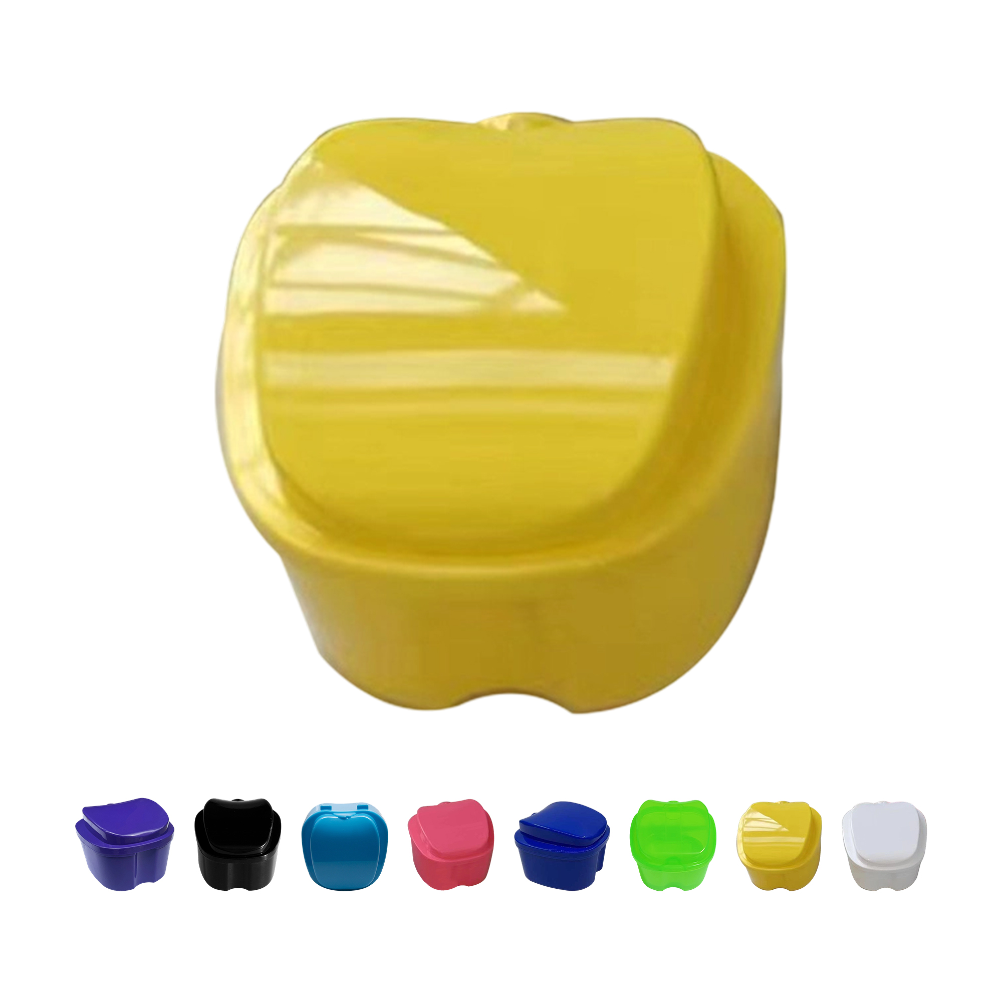 Polypropylene Rinse Basket Storage Case 3.5" x 3.5" x 2.7" 8