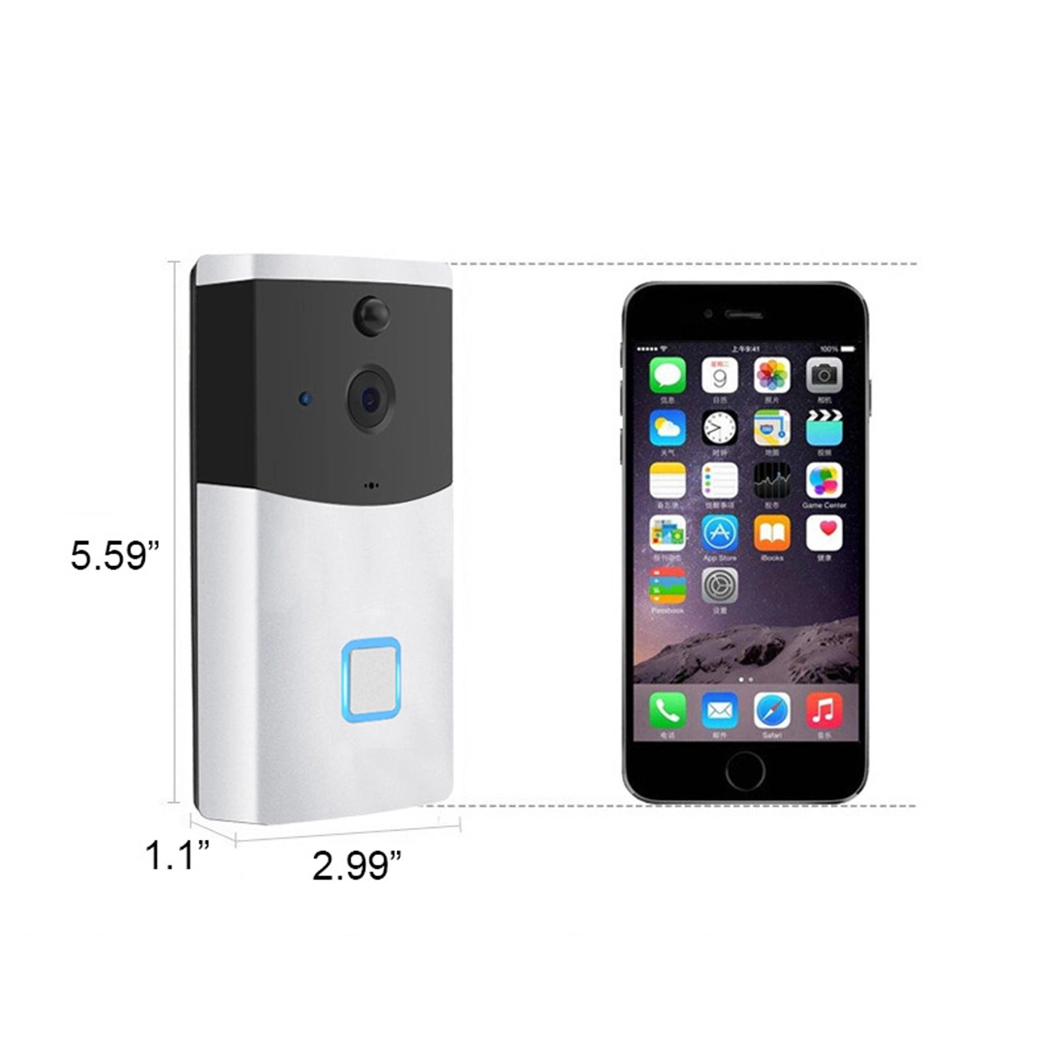 Smart Wifi Video Doorbell 1