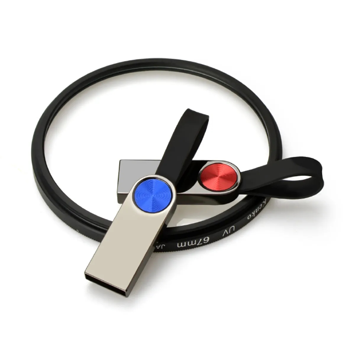 Metal Keychain USB Flash Drive 3