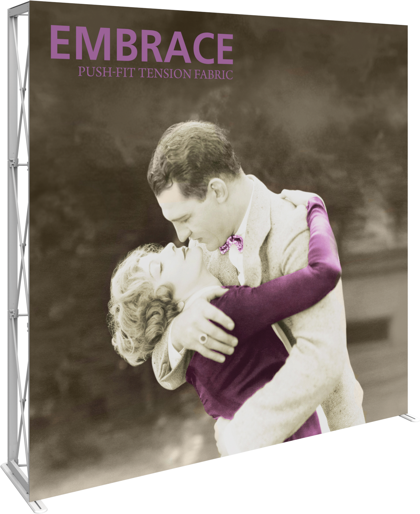 Embrace 8ft. Full Height Display With Front Graphic
